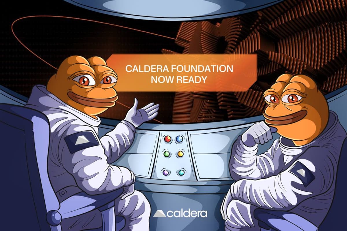 Space Frogs Announce Caldera Foundation