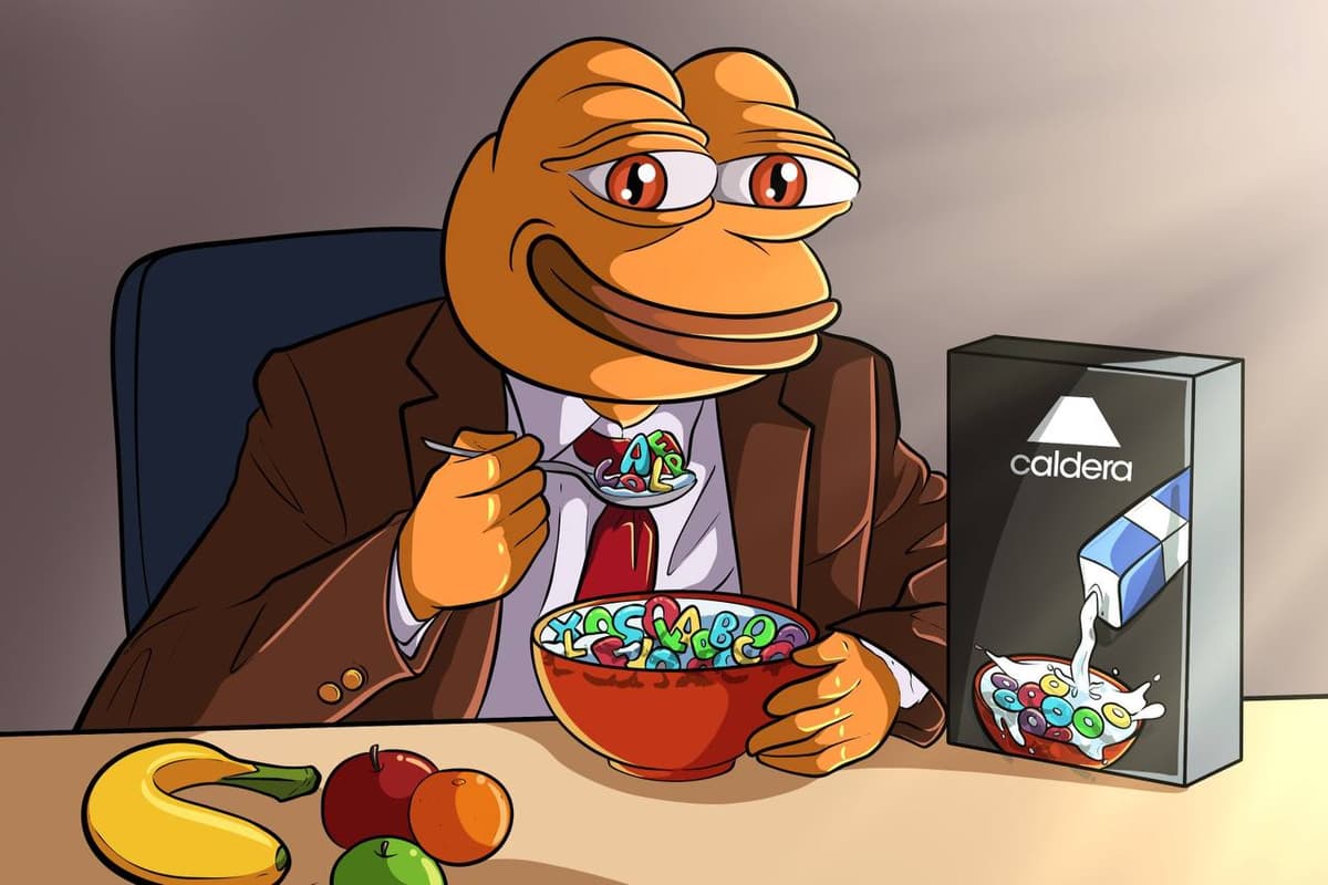 Business Frog's Breakfast