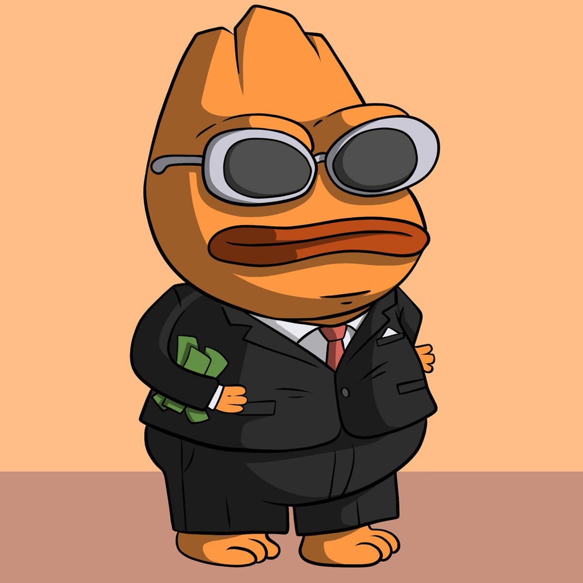 Business Fish in a Suit