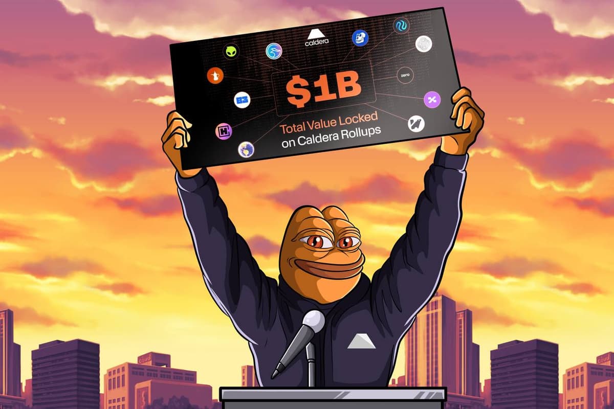 Celebration of Caldera Rollups Milestone