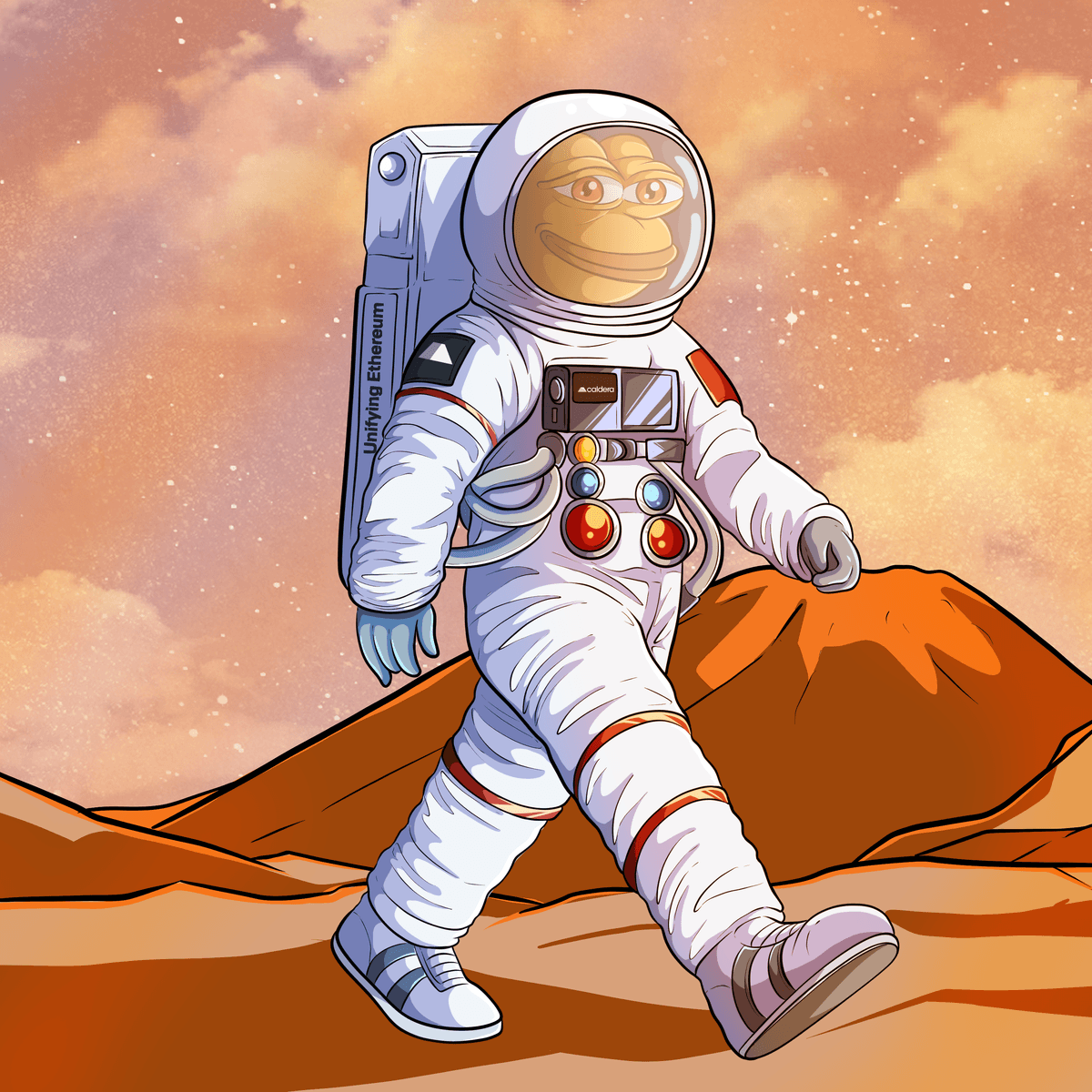 Caldera Pepe on Mars