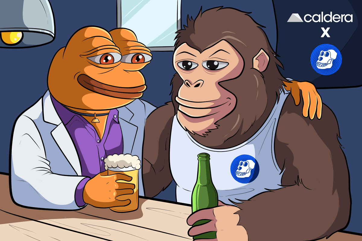 Caldera Pepe and Ape at the Bar
